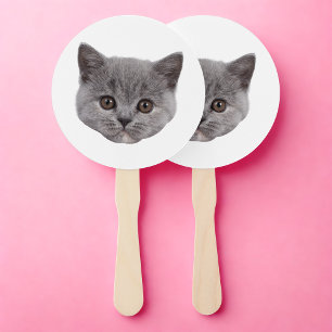 Éventail Fête Personnalisée Coupe de chat Bachelorette fête