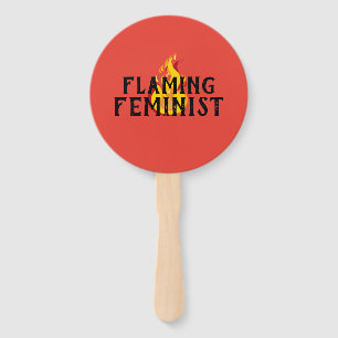 Éventail Flammes féministes flamboyantes RBG Flames 20
