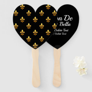 Éventail Fleur de Lis Fan customisé