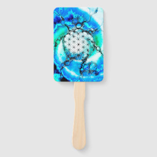 Éventail Fleur De Vie - Façons Colorées 2