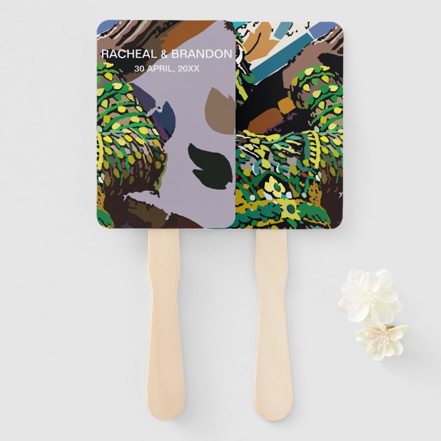 Éventail géant de la culture thaïlandaise sur chao phraya e (Devant et derrière)