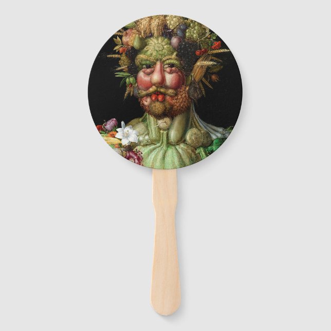 Éventail Giuseppe Arcimboldo - Vertumnus (Devant)