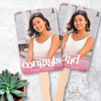 Graduation photo chic simple moderne gardien rose