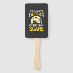 Éventail Halloween à tous droit à une conception de frayeur