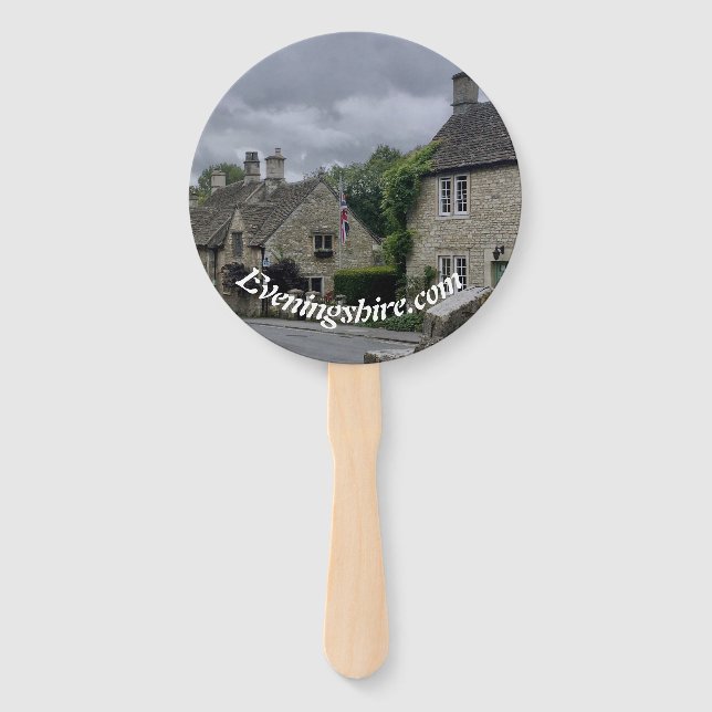 Éventail Hand Fan Soir Shire (Dos)