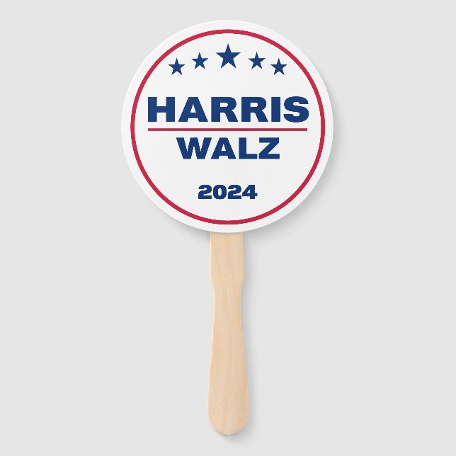 Éventail Harris Walz 2024 Kamala Harris Tim Walz Election (Devant)