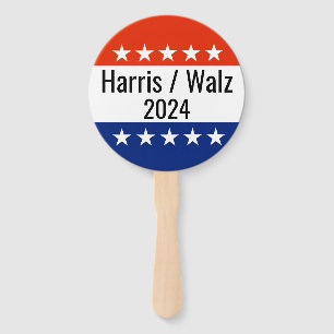 Éventail Harris Walz Élection 2024