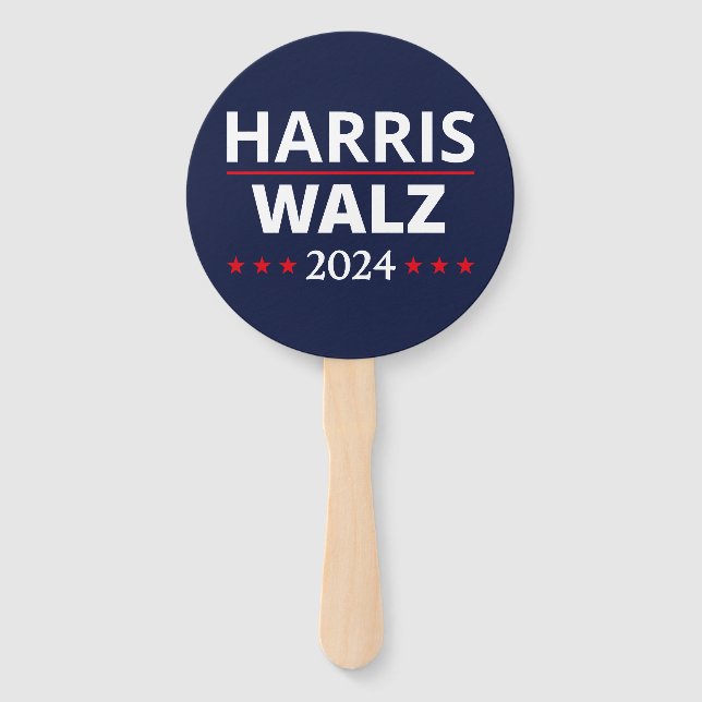 Éventail Harris Walz Election 2024 III (Devant)