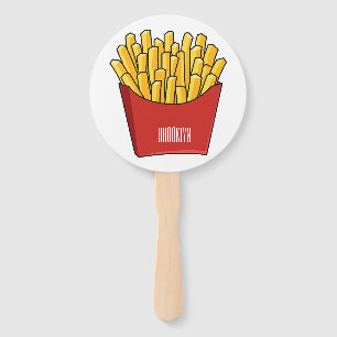 Éventail Illustration de frites