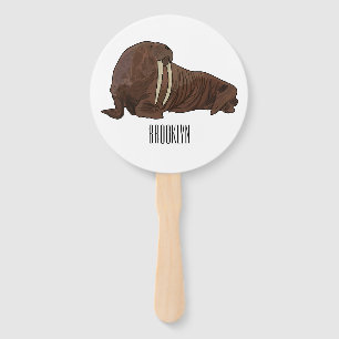 Éventail Illustration de Walrus