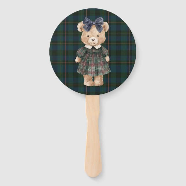 Éventail Inspired Baby Shower Mom/Dad Paddles (Devant)