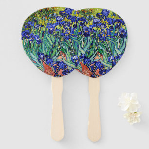 Éventail Irises par Vincent van Gogh