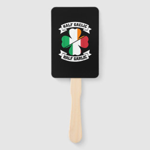 Éventail Irlandais Italien Demi Gaelic Demi Garlic Saint Pa