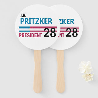Éventail JB Pritzker 2028