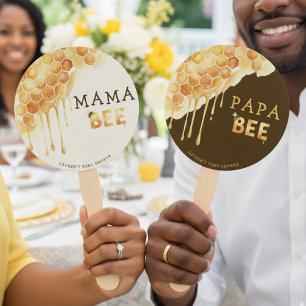 Éventail Jeu de devinette pour bébé de la ruche de miel pou