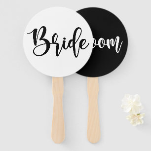 Éventail Jeu de Mariage minimaliste moderne pour mariée ou 