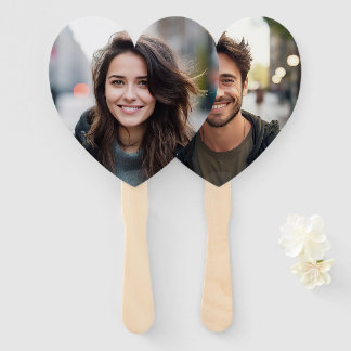Éventail Jeu de mariée ou de chambre, Photos personnalisées