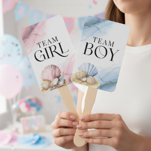 Éventail Jeu de vote pour la révélation du sexe de l'enfant
