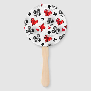 Éventail Joueur de poker Joueur de cartes de jouer costumes