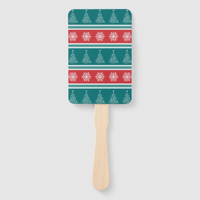 Éventail Joyeux Noël (Devant)