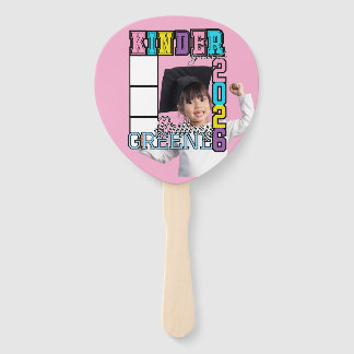 Éventail Kinder Grad 2026 Custom Photo
