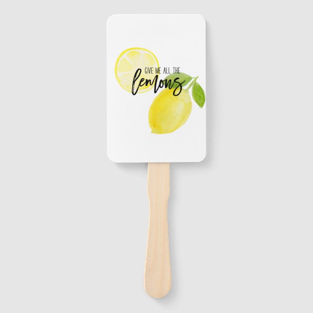 Éventail LEMON Summer Fun (Devant)