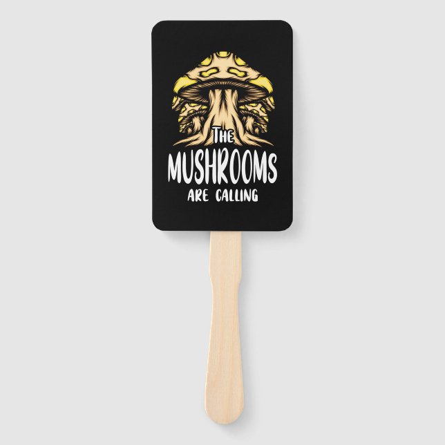 Éventail Les Champignons Appelent (Devant)