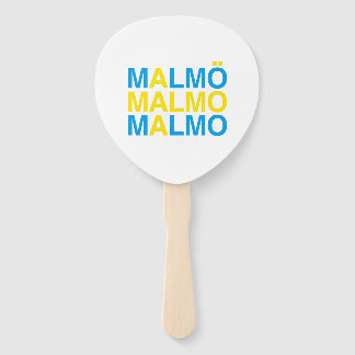 Éventail MALMO Swedish Flag