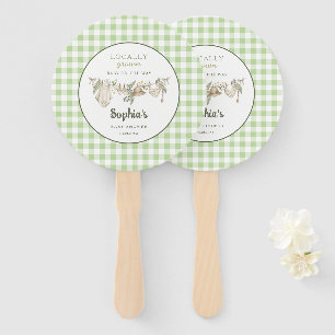 Éventail Marché de producteurs locaux frais, Baby shower