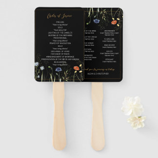 Éventail Mariage à la plage aquarelle, Nouvelle-Angleterre