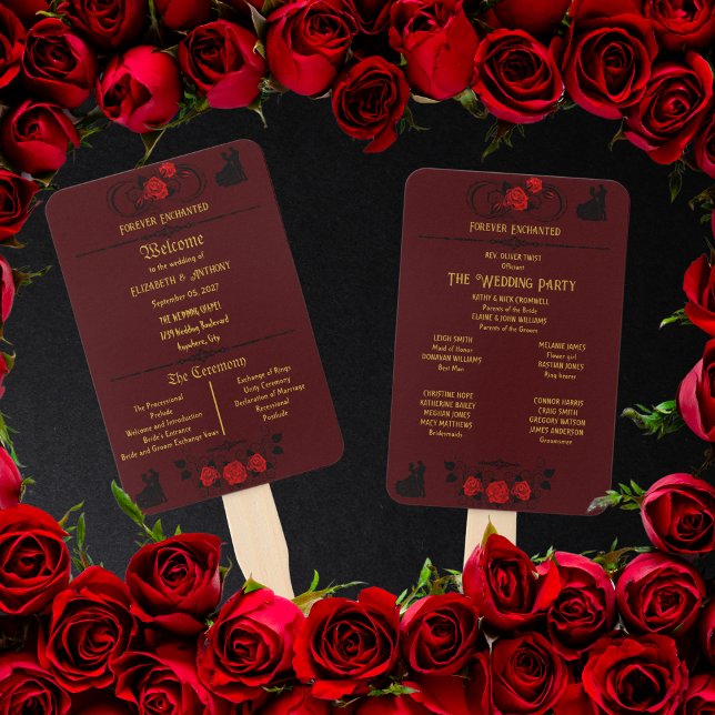 Éventail Mariage personnalisé élégant (Créateur téléchargé)