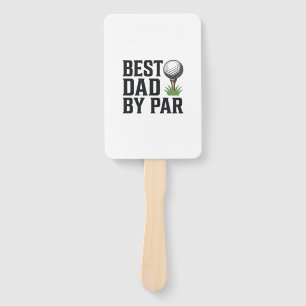 Éventail Meilleur Papa Par Golf Fête Des Pères Design Vinta