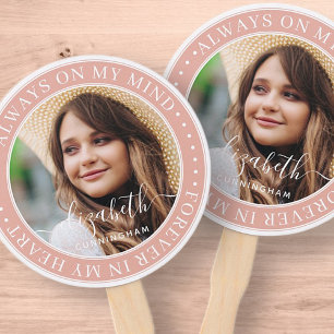 Éventail Mémorial toujours dans mon esprit élégant ventilat