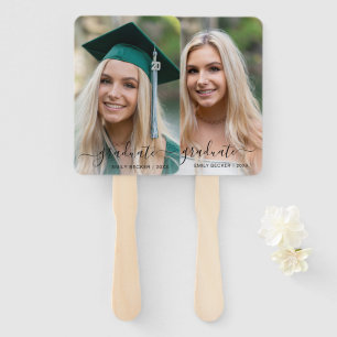 Éventail Moderne Photo Elegant Graduation
