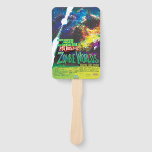 Éventail Mondes Zombie Galaxie d'Halloween