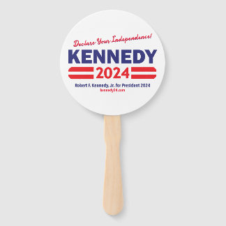 Éventail Montrez votre soutien à Kennedy pour le président