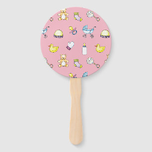 Éventail Motif baby shower
