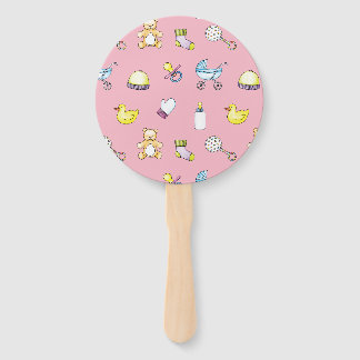 Éventail Motif baby shower