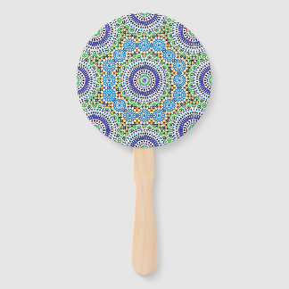 Éventail Motif marocain (mosaïque)