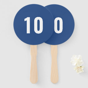 Éventail N°   Blue Sports Event Score
