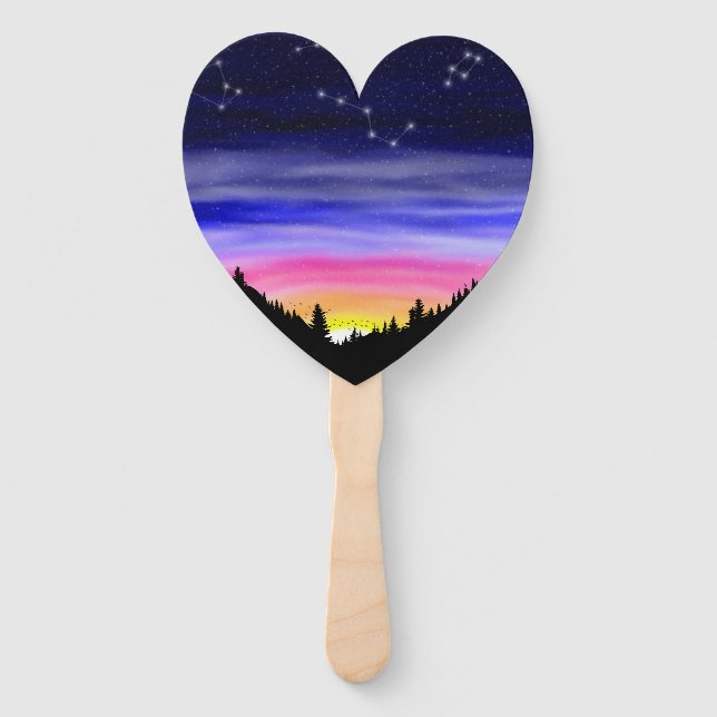 Éventail Nuit Diamond (Devant)