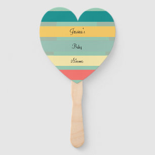 Éventail Obtenons une forme de coeur de plage