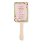 Parties scintillant d'or rose pâle Programme de ma