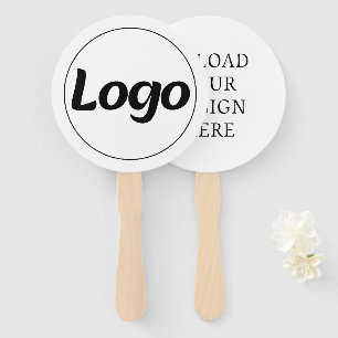 Éventail personnalisé publicitaire avec votre logo