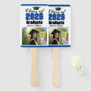 Éventail Photo de la promotion 2026 de la classe bleue pers