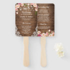 Programme de mariage avec guirlande lumineuse flor