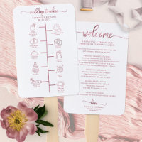 Programme de Mariage Cocktail - Icon Bienvenue de 