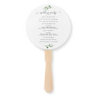 Programme de mariage écologique simple Eucalyptus