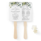 Programme De Mariage Eucalyptus Simplement Élégant
