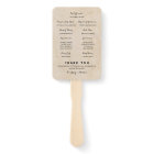 Programme de mariage tropical vintage bord de mer